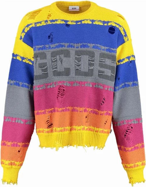 GCDS Wool Blend Sweater