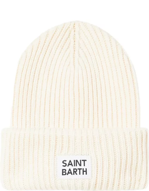 MC2 Saint Barth Woman White Knit Beanie