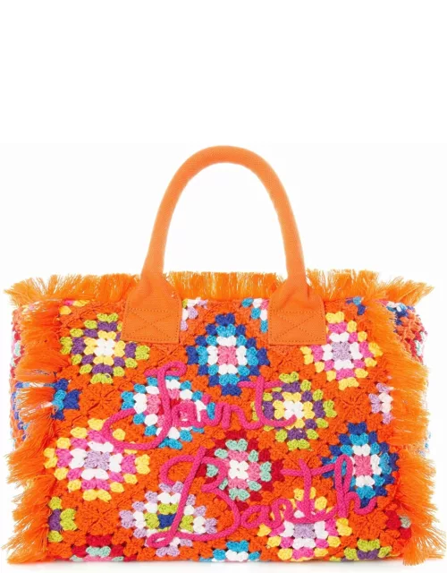 MC2 Saint Barth Vanity Crochet Shoulder Bag With Pattern