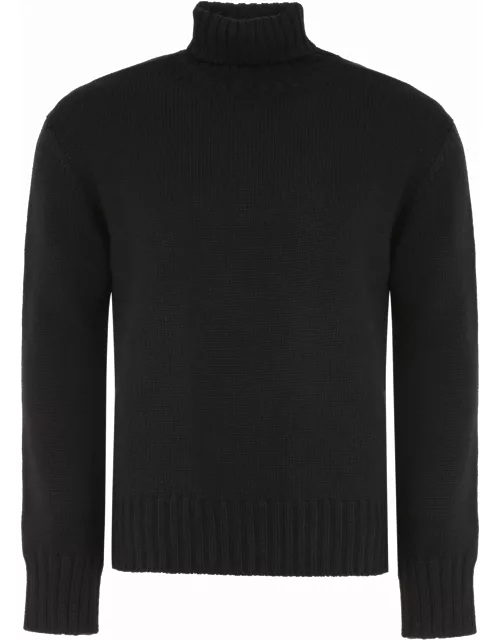 Piacenza Cashmere Virgin-wool Turtleneck Sweater