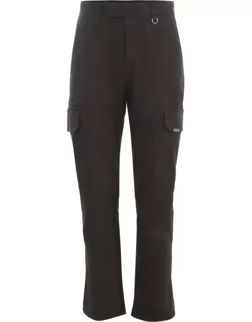 Trousers Represent fixed Waistband In Cotton