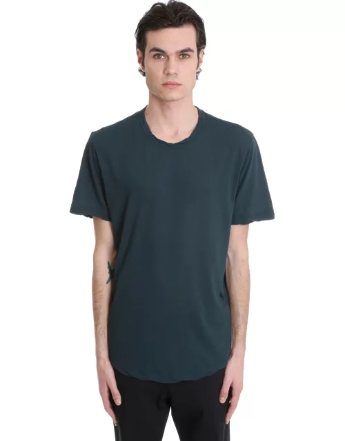 James Perse T-shirt In Green Cotton