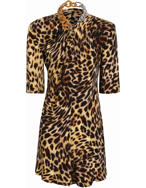 Stella McCartney Leopard Print Dres