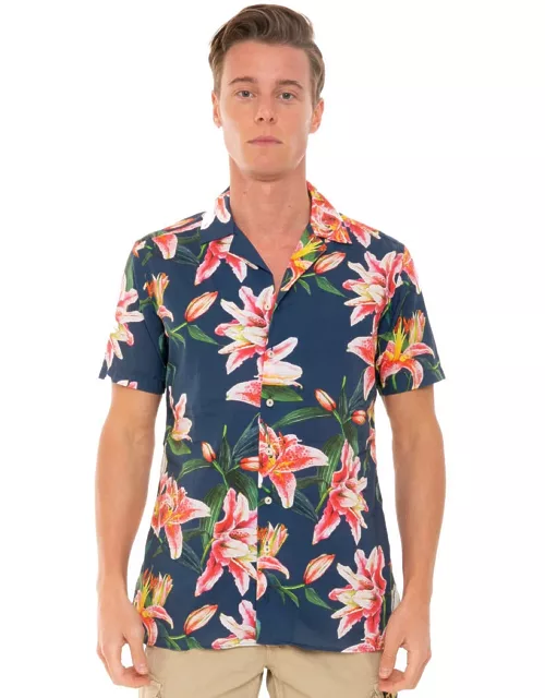 MC2 Saint Barth Tropical Print Man Shirt
