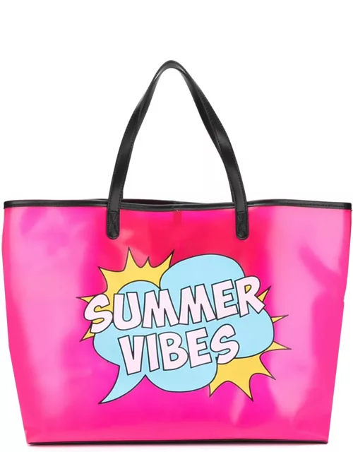 MC2 Saint Barth Summer Vibes Transparent Pvc Bag