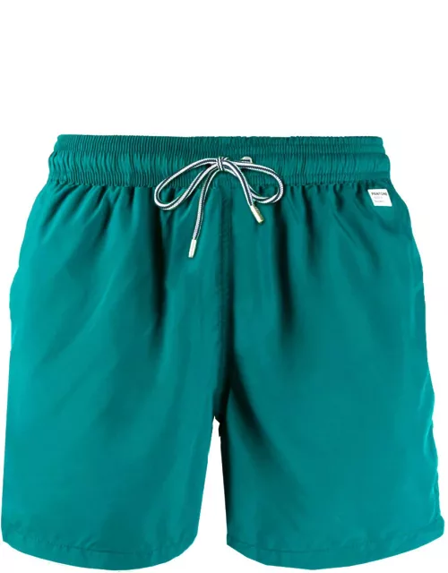 MC2 Saint Barth Man British Green Swim Shorts Pantone Special Edition
