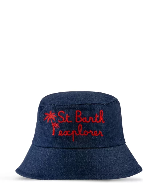 MC2 Saint Barth Denim Bucket Hat