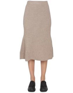 Fabiana Filippi Wool And Mohair Skirt