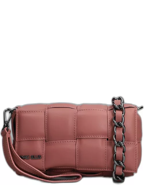 Marc Ellis Carissa S 23 Shoulder Bag In Rose-pink Leather