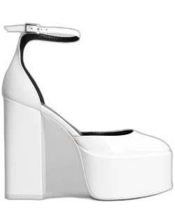 Paris Texas Dalilah Pumps In White Patent Leather