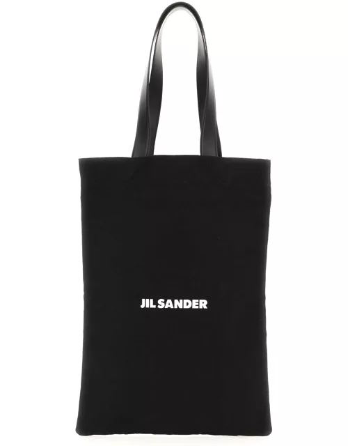 Jil Sander Extra Large Canvas Tote Bag