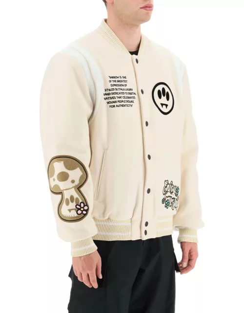 Barrow Varsity Jacket With Graphic Embroiderie