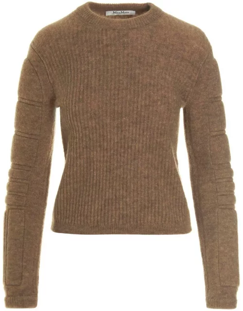 Max Mara Smirne Long Sleeved Crewneck Sweater