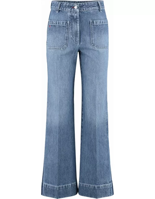 Victoria Beckham Alina High-waist Wide-leg Jean