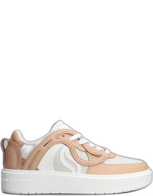 Stella McCartney Sneakers In White Polyester