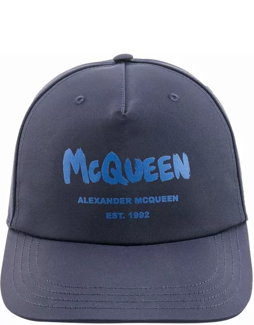 Alexander McQueen Graffiti Baseball Hat