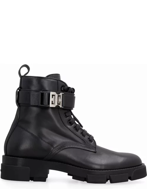 Givenchy Terra Leather Ankle Boot