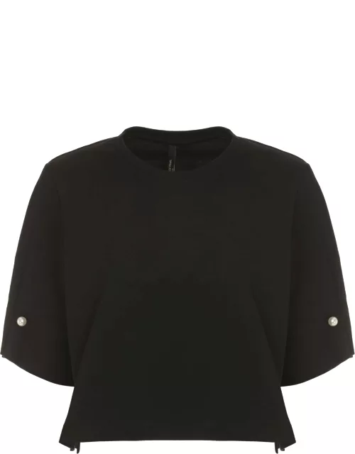 Mother Of Pearl Monica Cropped T-shirt