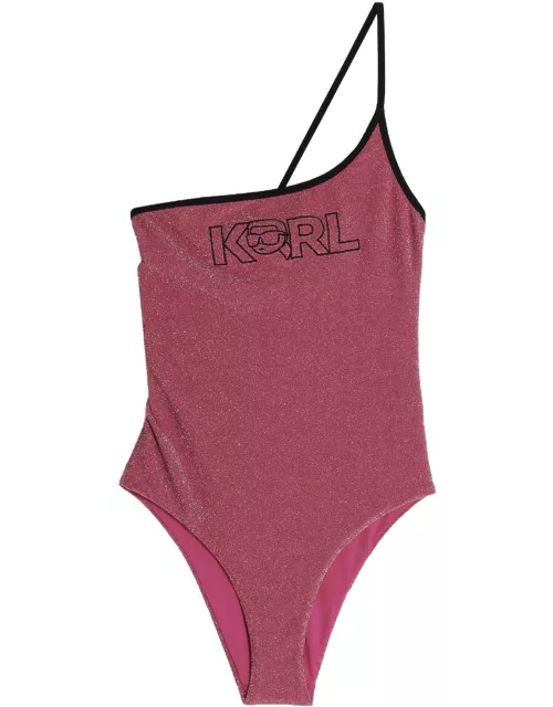 Karl Lagerfeld ikonik 2.0 One-piece Swimsuit