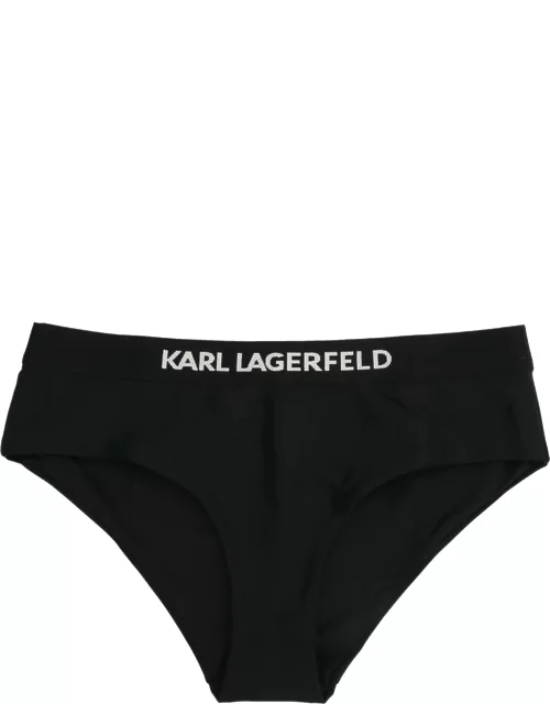 Karl Lagerfeld karl Logo Bikini Botto