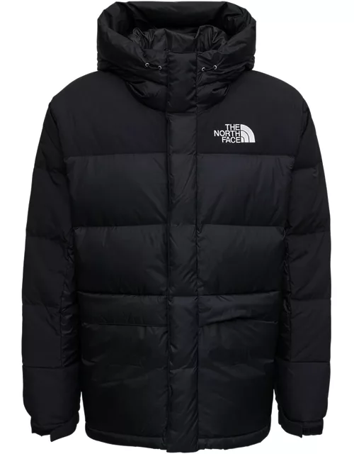 The North Face Man's Black Nylon Himalayan Down Jacket With Logo