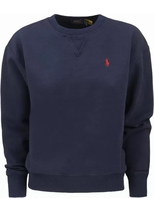Polo Ralph Lauren Crewneck Cotton Sweatshirt