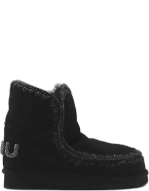 Mou 18 Eskimo Boots With Rhinestones On The Logo