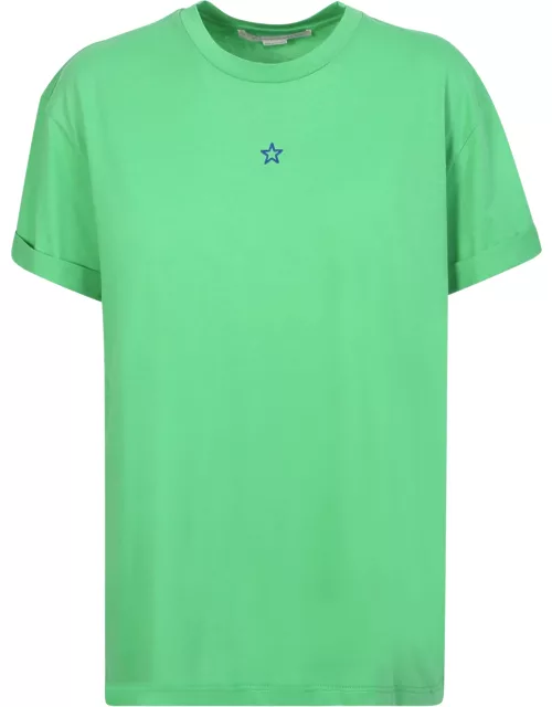 Stella McCartney Mini Star T-shirt Green