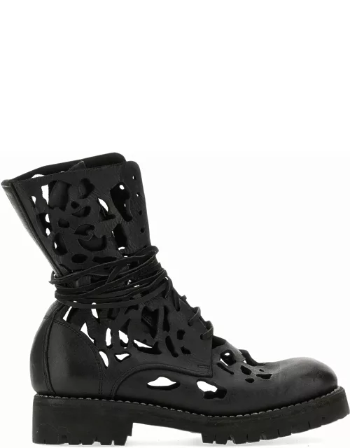 Guidi Ankle Boot With Cut Out Detail