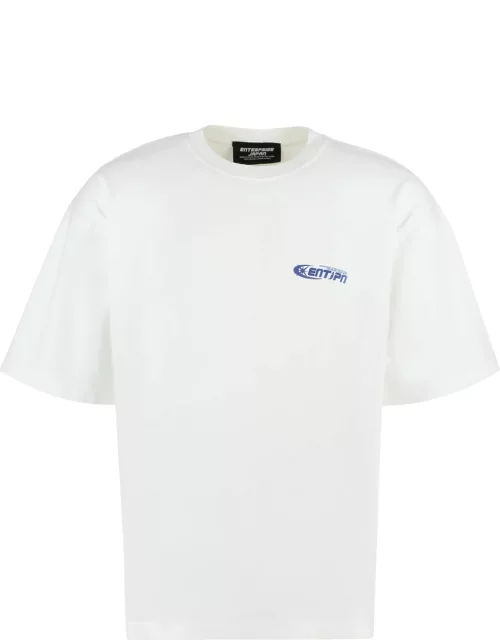 Enterprise Japan Ss Eyes Cotton Crew-neck T-shirt
