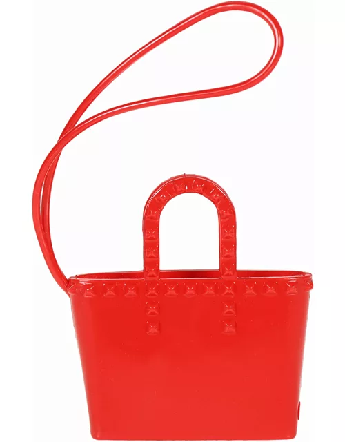 Itsy Bitsy Tote Charm - red