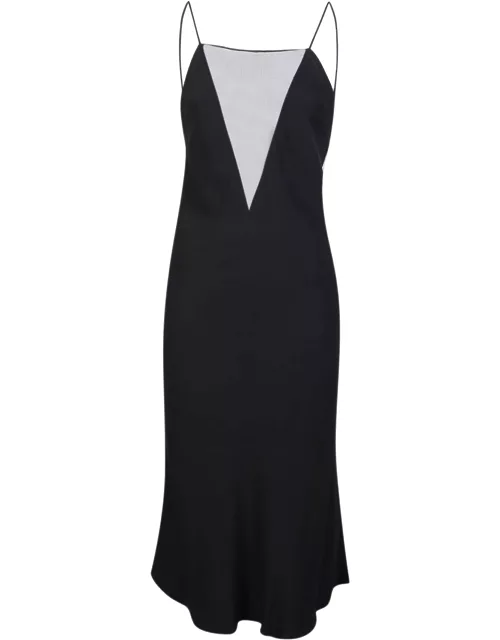 Stella McCartney Dress In Black Silk