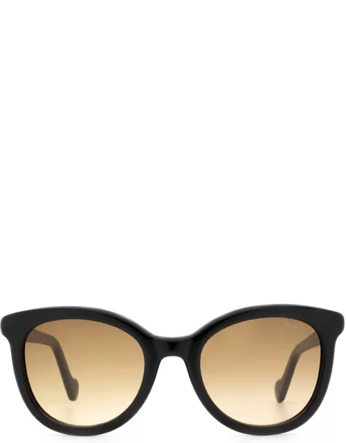 Moncler Eyewear Ml0119 Shiny Black Sunglasse