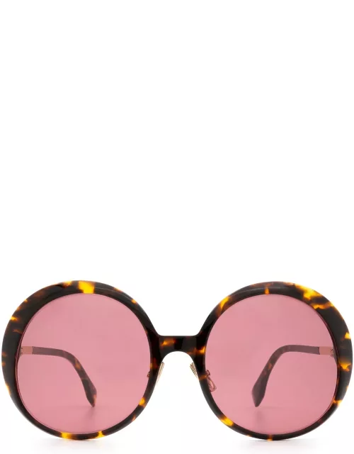 Fendi Eyewear Ff 0430/s Dark Havana Sunglasse
