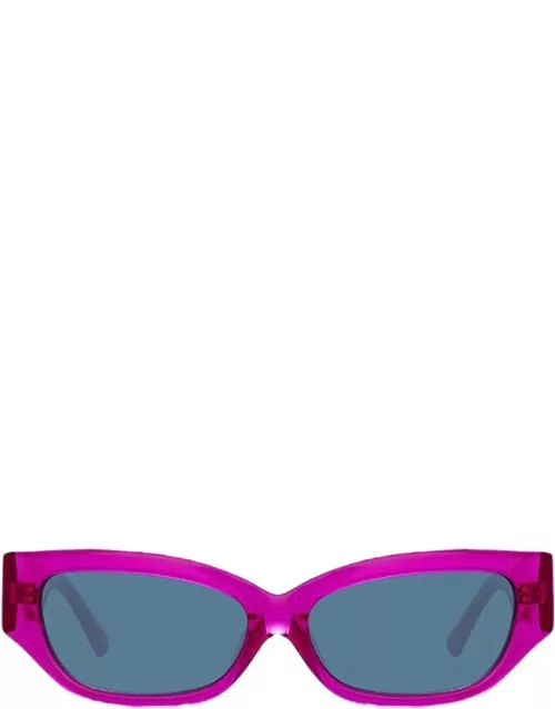 The Attico Vanessa - Fuchsia Sunglasse