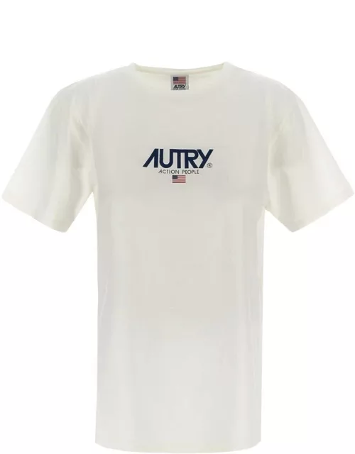 Autry Iconic - Cotton Crew-neck T-shirt