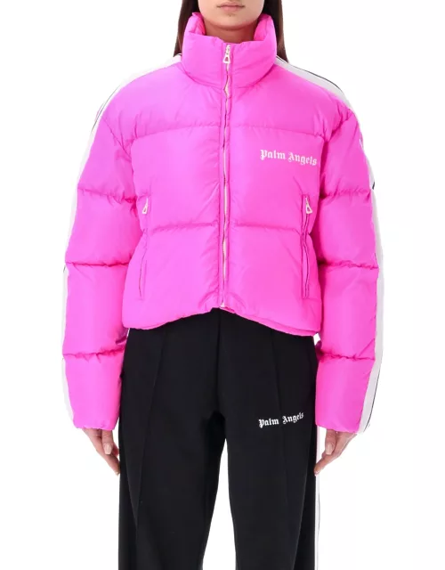 Palm Angels Cropped Track Down Jacket