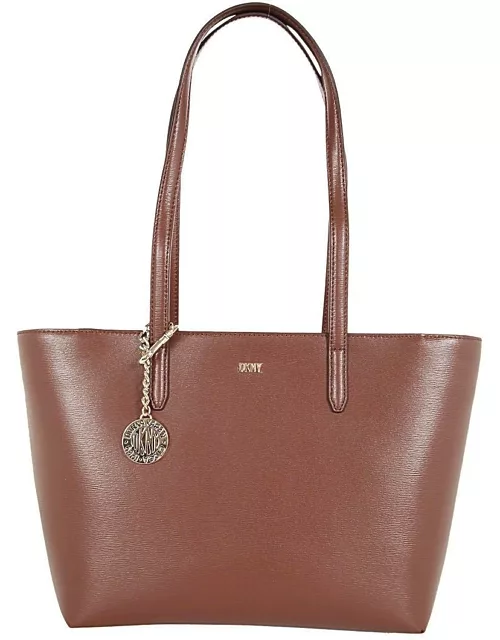 DKNY Bryant Logo Charm Medium Shopper Bag
