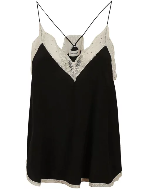 Zadig & Voltaire Christy Lace Camisole