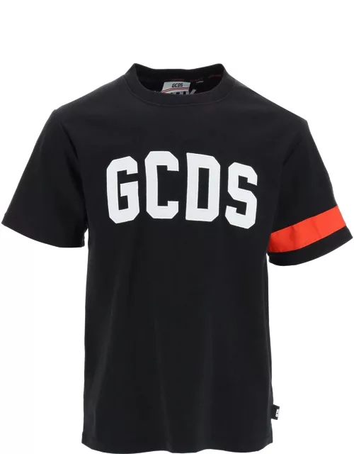 GCDS T-shirt With Tape And Logo
