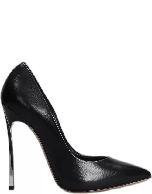 Casadei Pumps In Black Leather