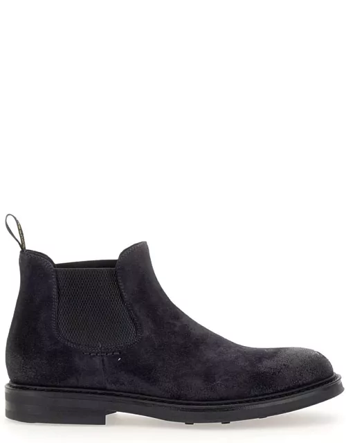 Doucal's Doucals oil Ankle Boot In Suede