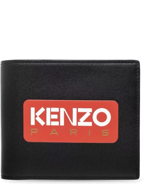 Kenzo Logo Printed Bi-fold Wallet