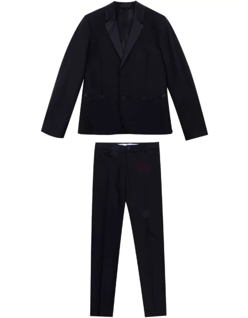 Emporio Armani Wool Blend Jacket And Pant