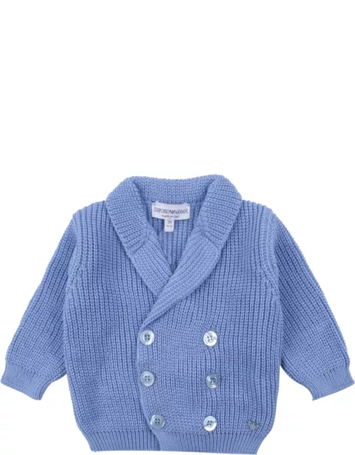 Emporio Armani Cotton Knit Jacket