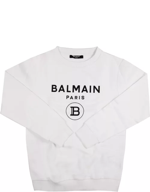Balmain Cotton Jersey Sweatshirt