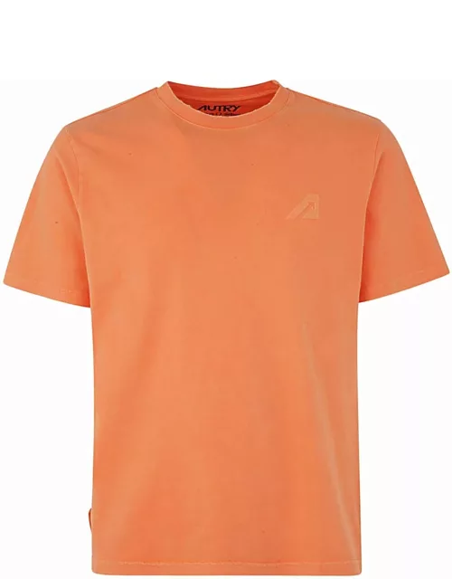 Autry T-shirt Supervintage Man Tinto Orange