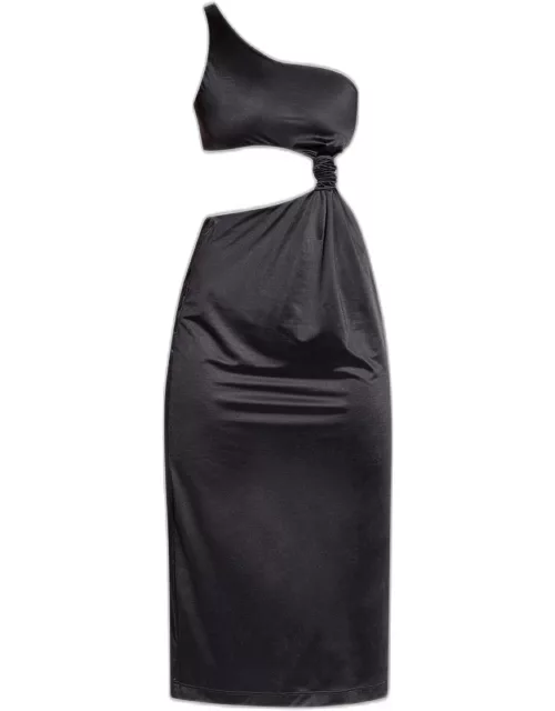 Versace Dress With Denuded Shoulder