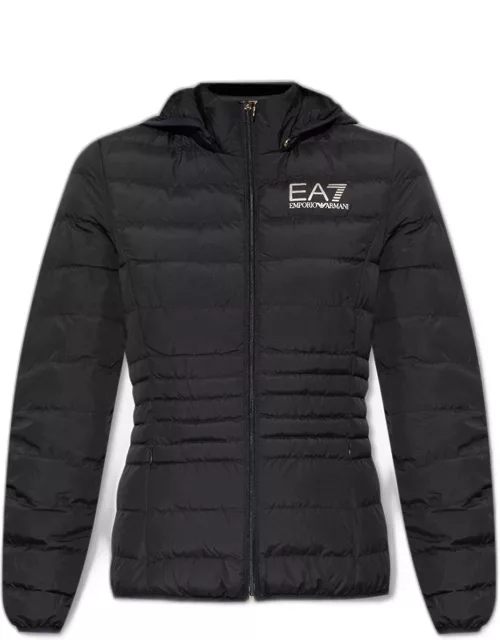 EA7 Quilted Jacket With Logo