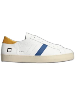 D.A.T.E. Hill Low Sneakers In White Leather